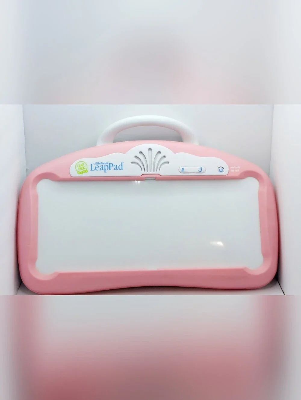 Vintage‎ LeapFrog LittleTouch LeapPad Bundle Pink 5 Books 4 Cartridges Puppet
